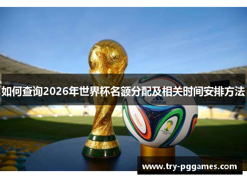 如何查询2026年世界杯名额分配及相关时间安排方法