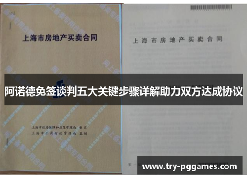 阿诺德免签谈判五大关键步骤详解助力双方达成协议